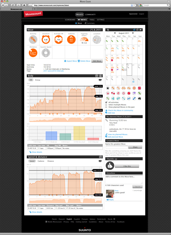 suunto quest running pack